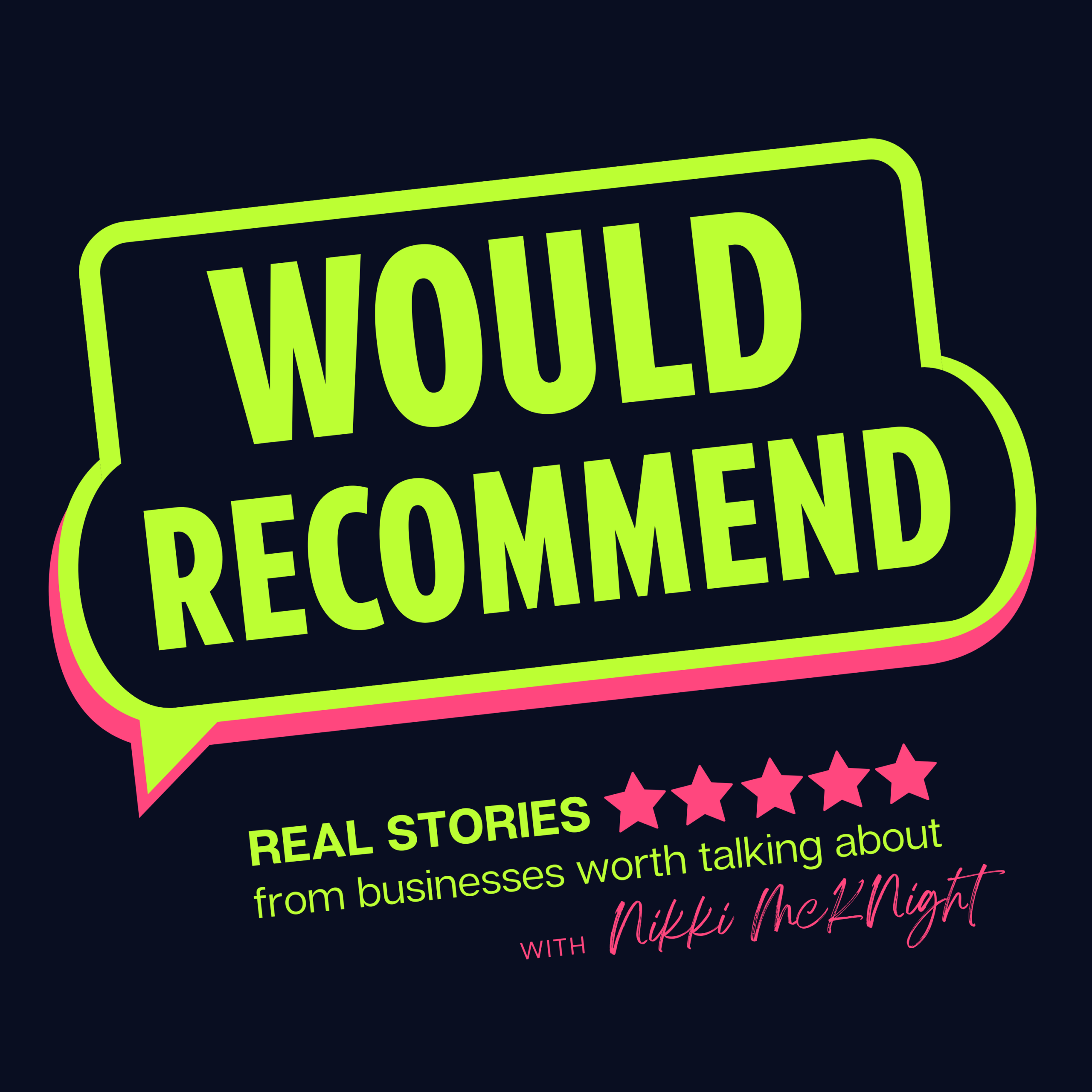 Would Recommend podcast cover